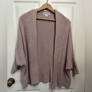 Barefoot Dreams Cozy Chic Lite Women's Shrug Cardigan - Soft Pink